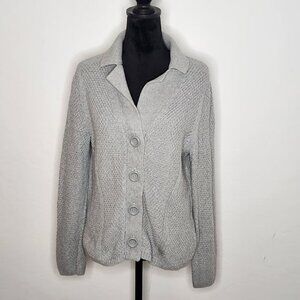 L.L. Bean Woman's Button-down Sweater Size Medium